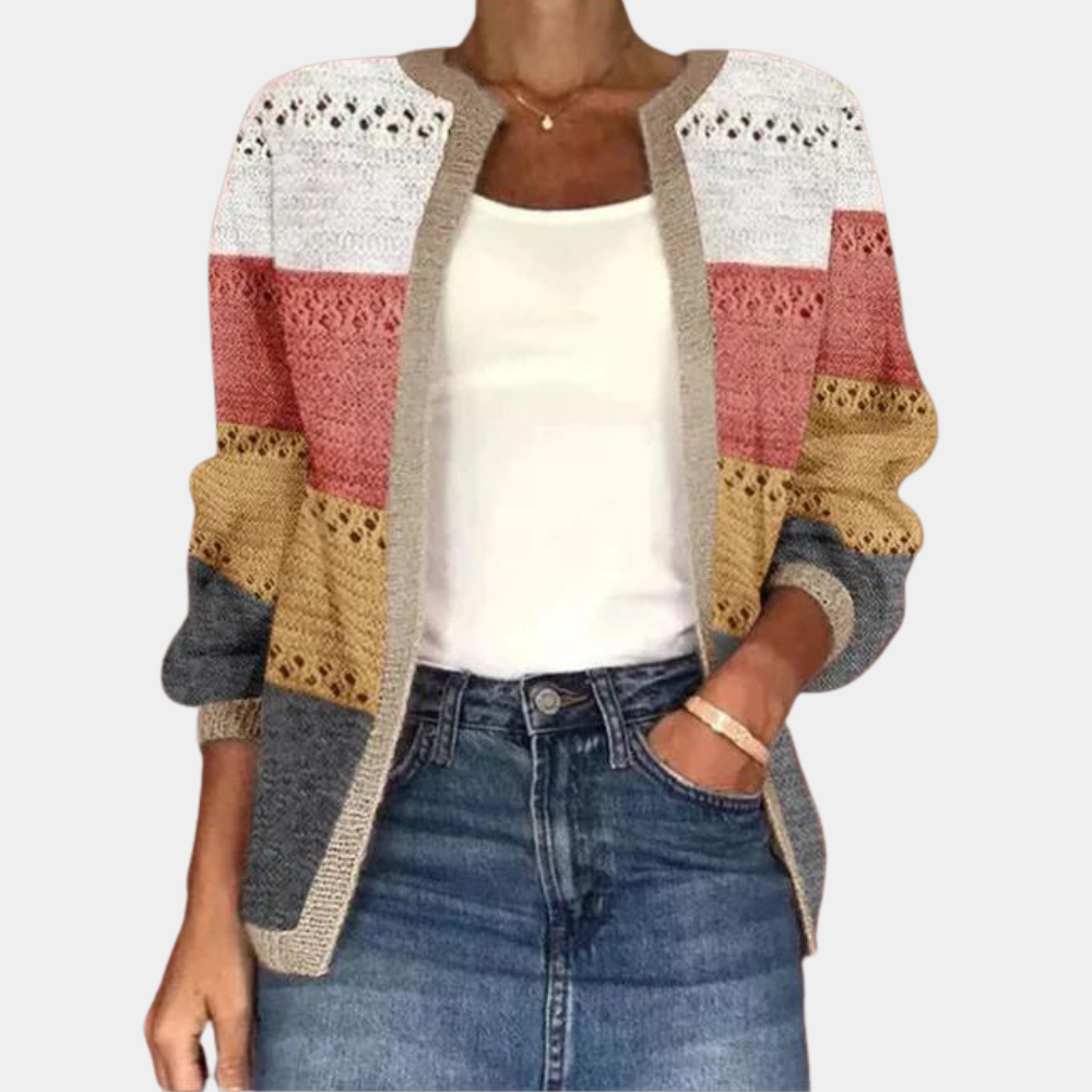 Krohn-e | Lässige und Mühelose Winter Strickjacke
