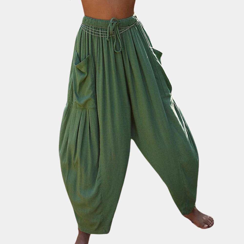 Komfortable Damenhose in entspanntem, modischem Schnitt