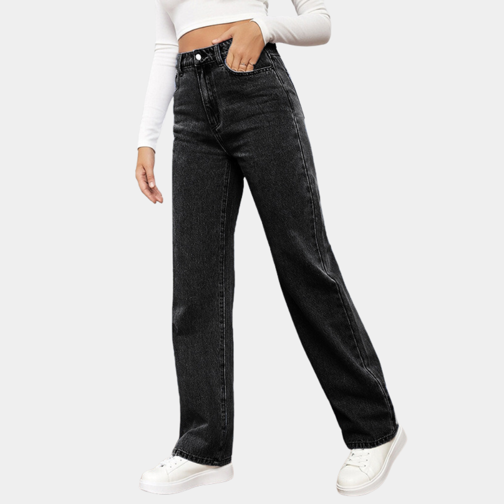 Modische Damenjeans im Relaxed Fit für entspannten Tragekomfort