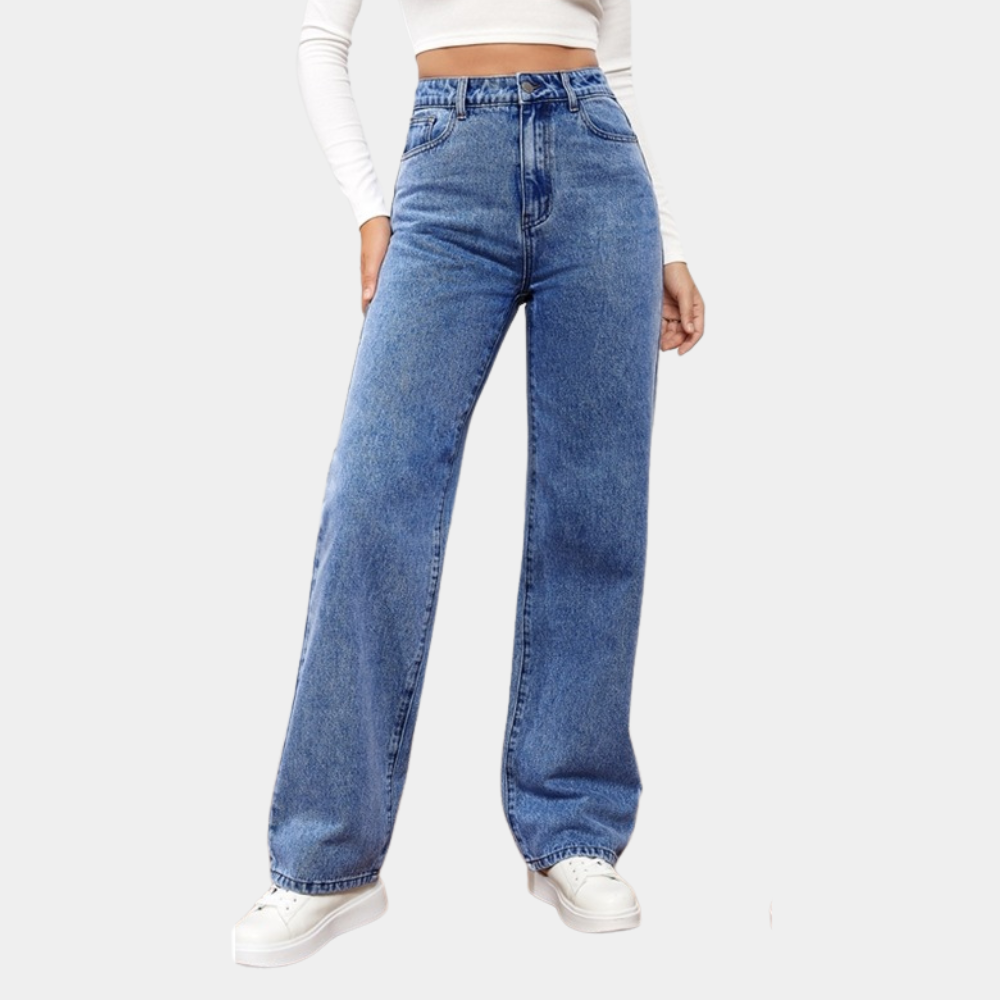 Krohn-e | Hohe Taille Jeans