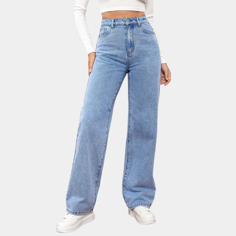 Krohn-e | Hohe Taille Jeans