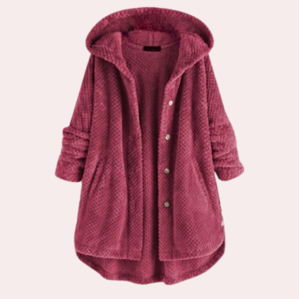 Krohn-e | Moderne Sherpa Jacke Schicke Details Gemütlich und Trendy