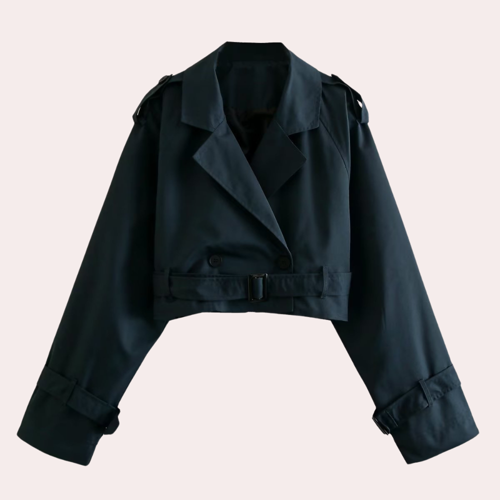 Krohn-e | cropped Herbstjacke für Damen