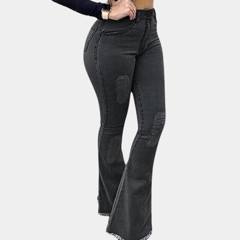 Modische weite Hosen für Damen