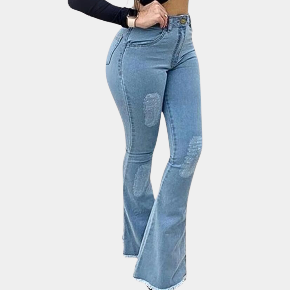 Modische weite Hosen für Damen