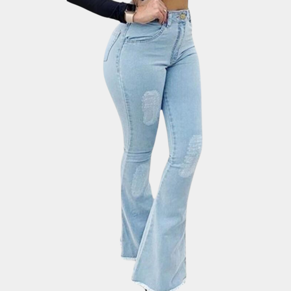 Modische weite Hosen für Damen