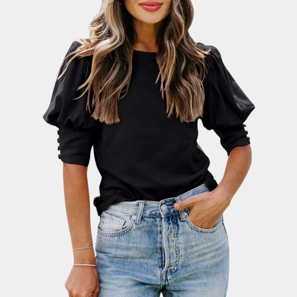 Edle, fließende Damenbluse