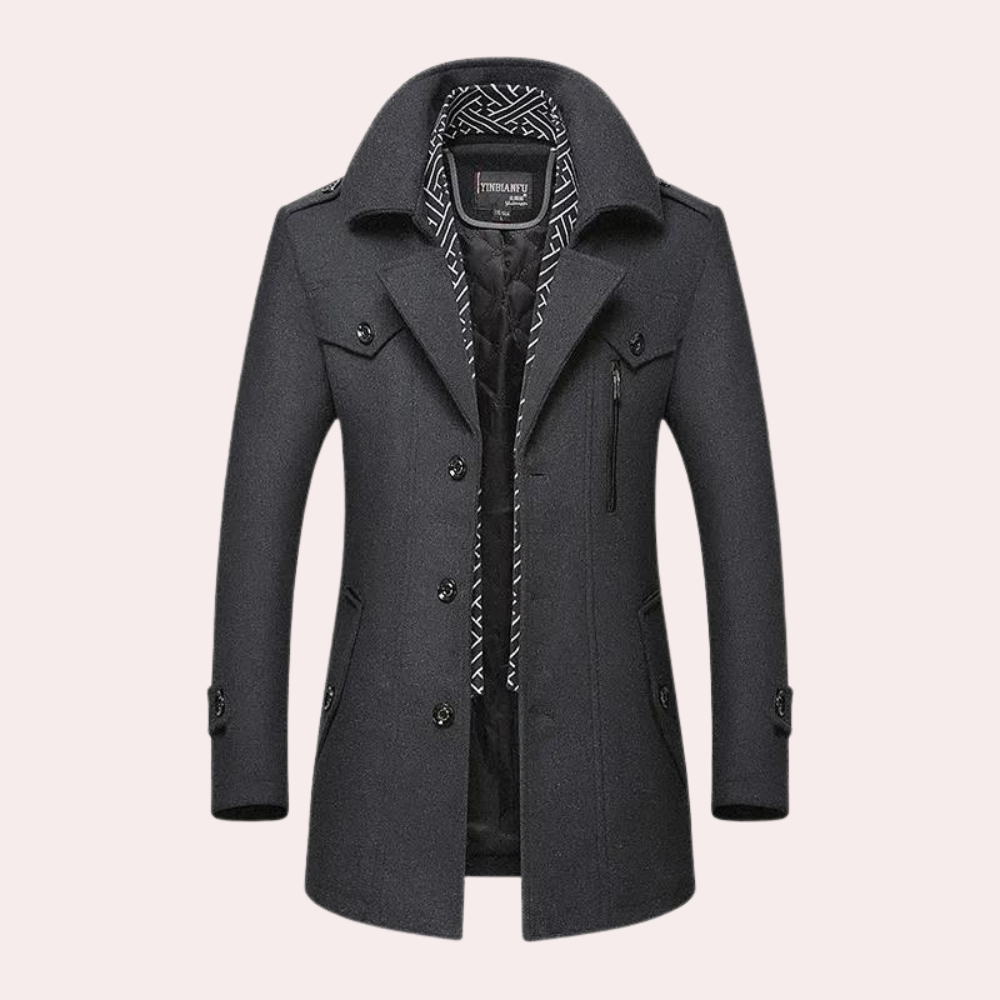Raffinierte Herrenjacke für stilvollen Look