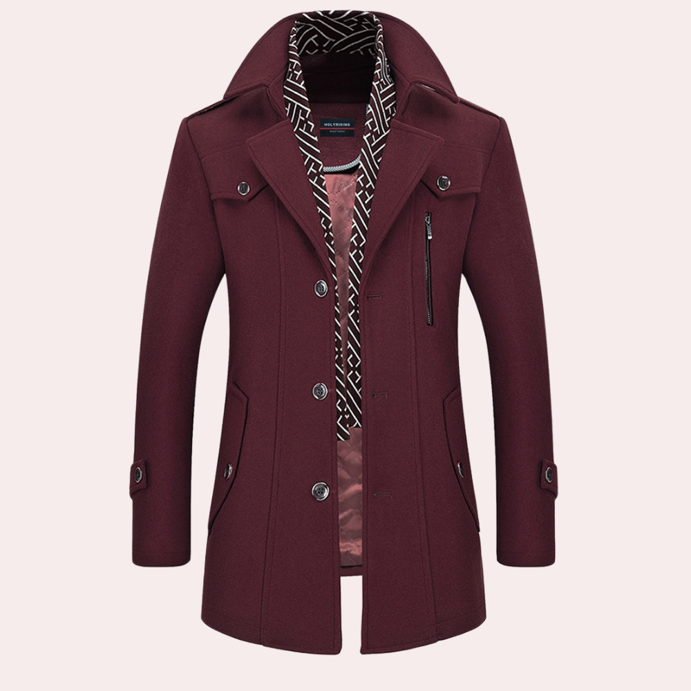 Raffinierte Herrenjacke für stilvollen Look