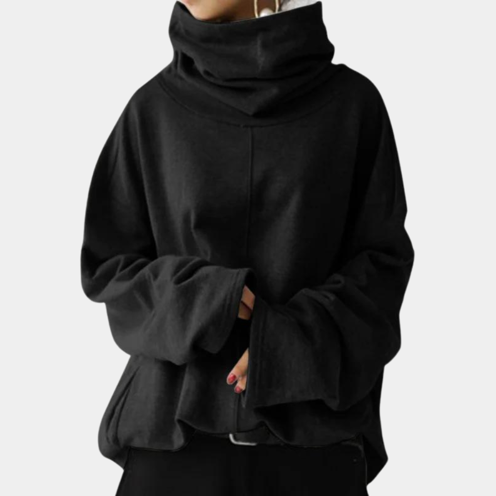 Krohn-e | Herbst-Turtleneck-Pullover für Frauen