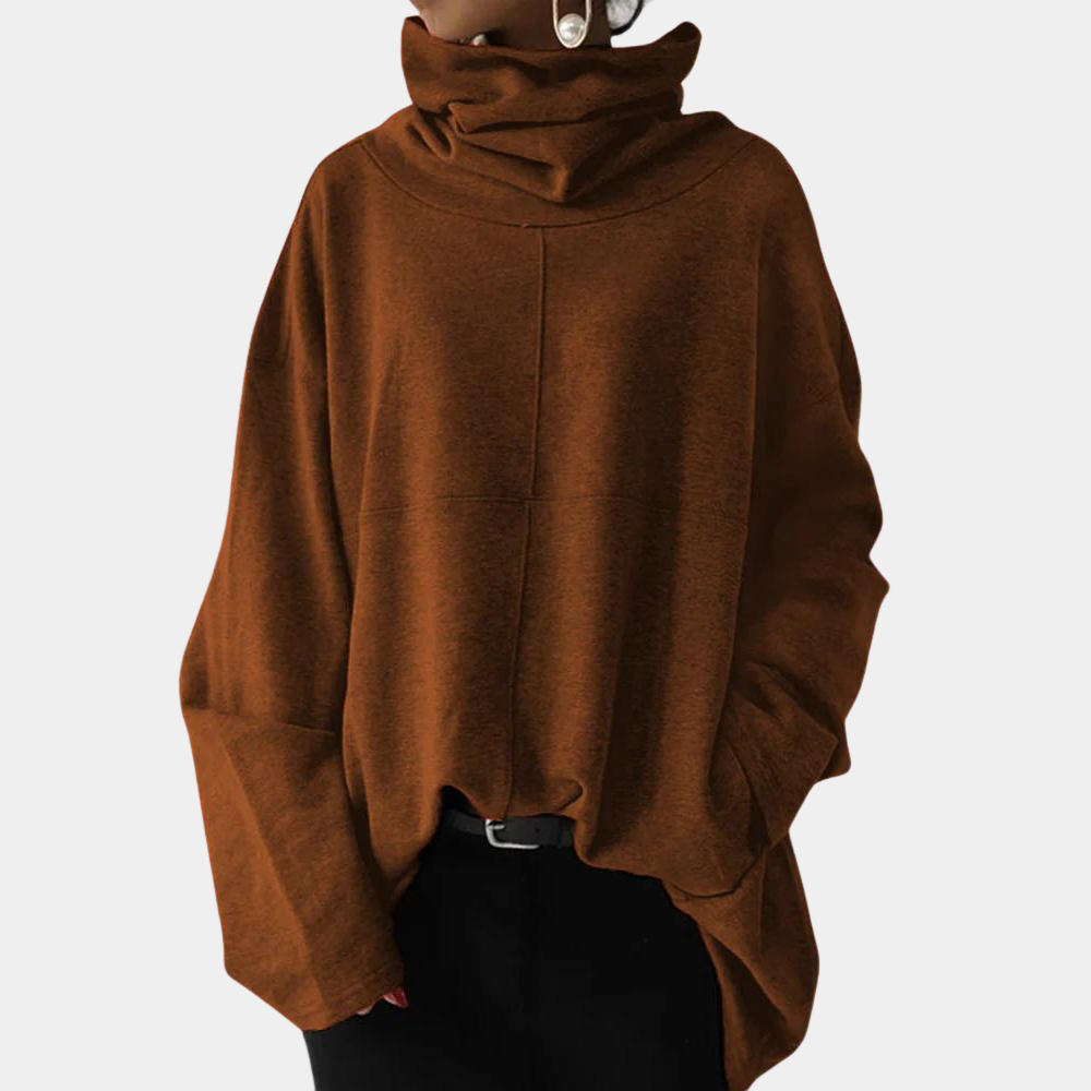 Trendiger Rollkragenpullover für Damen im stylischen Design