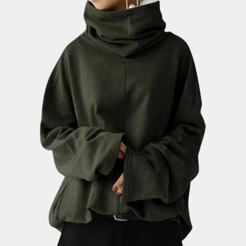 Krohn-e | Herbst-Turtleneck-Pullover für Frauen