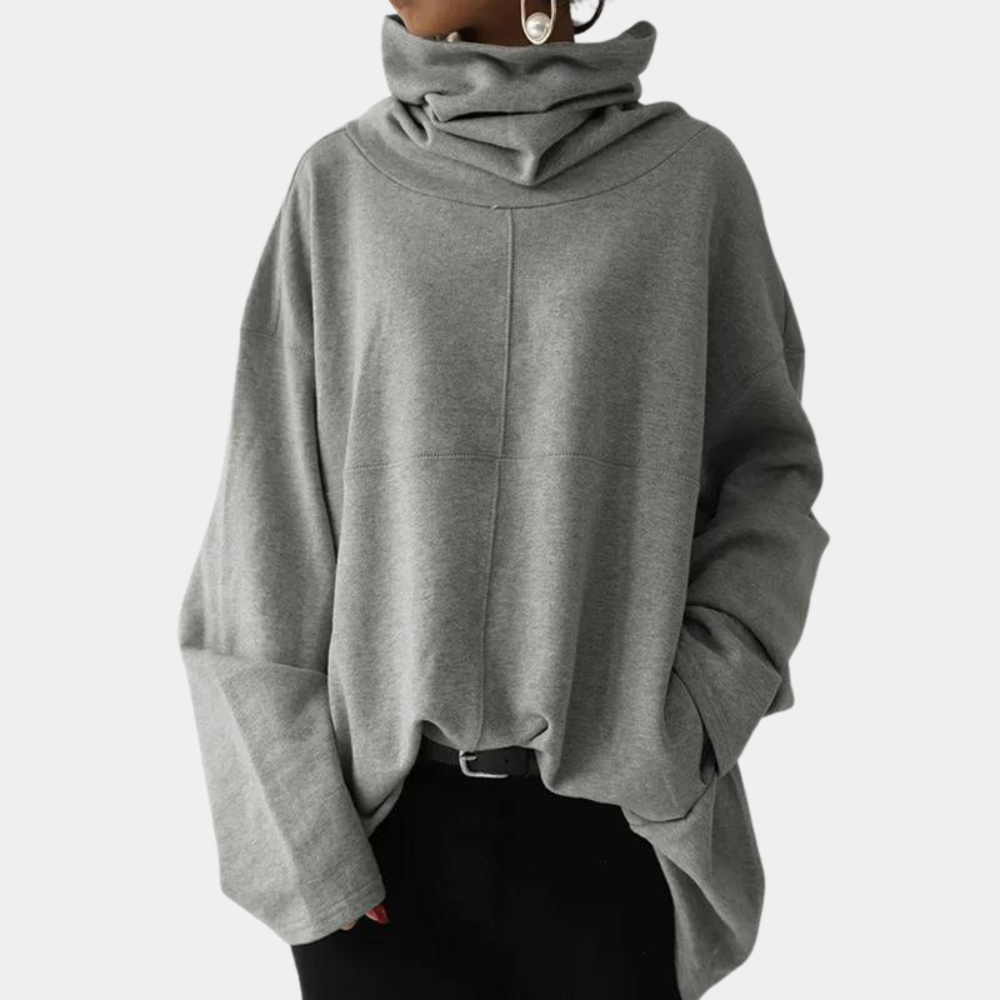 Krohn-e | Herbst-Turtleneck-Pullover für Frauen