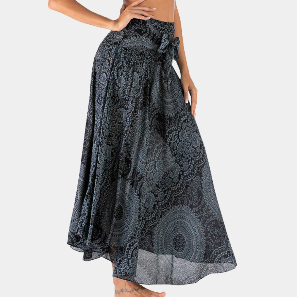 Elegantes langes Bohemian-Rock für Damen