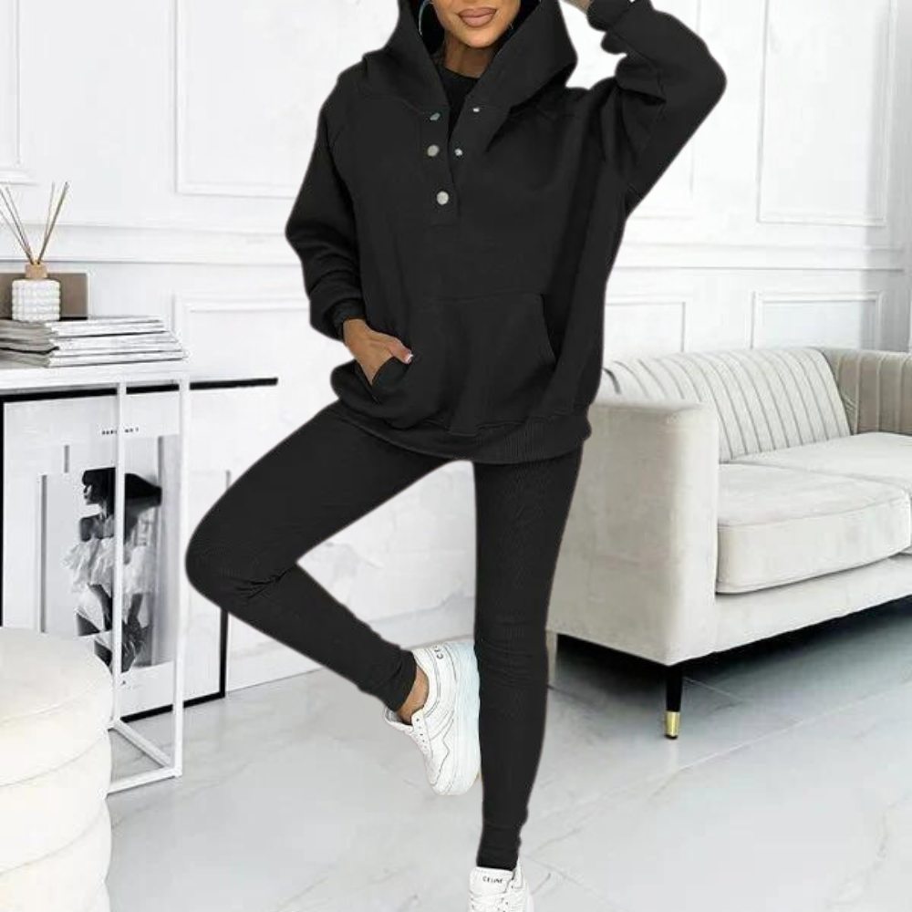 Casca – Luxuriöses Drei-Teile Komfort-Set für Damen