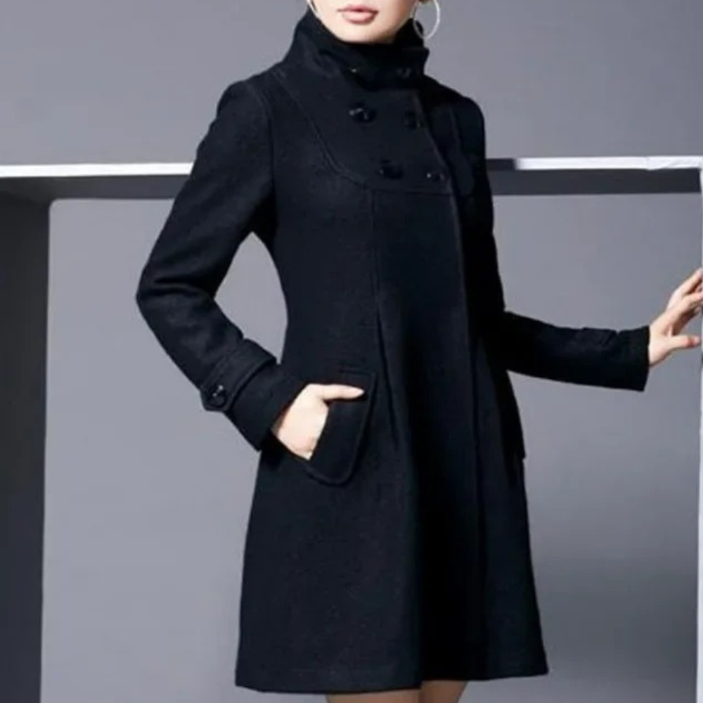 Krohn-e | gefütterte Jacke - eleganter Teal-Jacke mit Seitentaschen