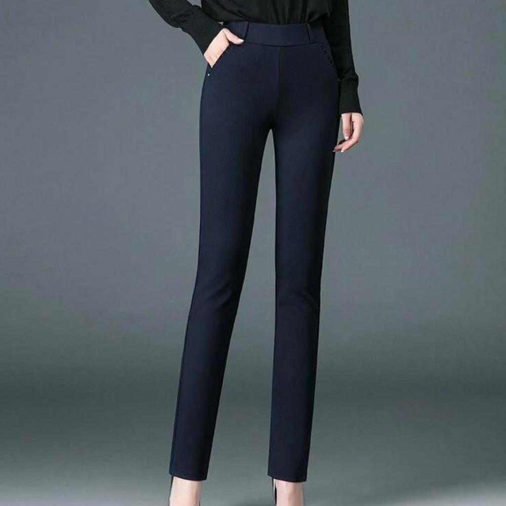 Damenhose Abril: elegante, gerade Schnittführung