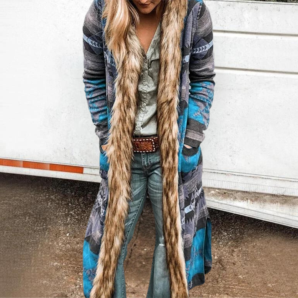 Elegante Damenjacke Myra mit modischer Kapuze