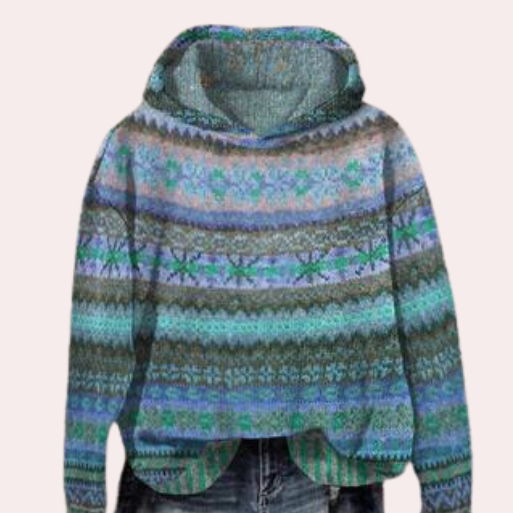 Krohn-e | Klassischer Chic Hoodie für Frauen für die Wintersaison