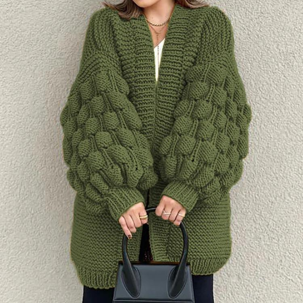 Krohn-e | Modische Winterjacke mit eleganten Puffern