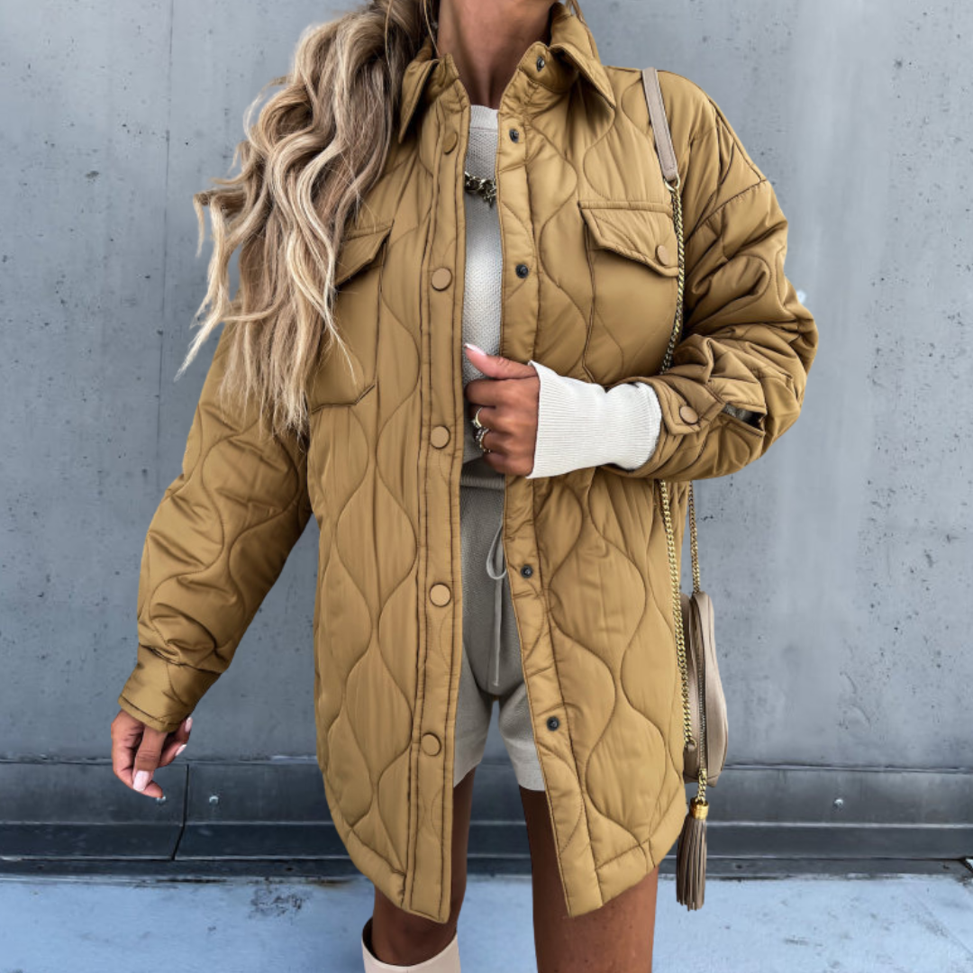 Krohn-e | Elegante Patchwork-Jacke für Frauen