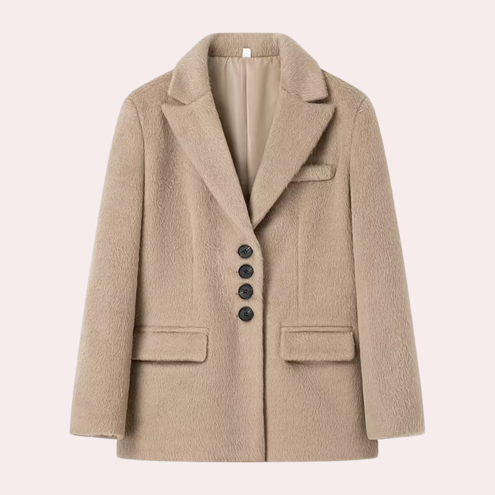 Jasna: Elegantes, luxuriöses Damen-Wintermäntel