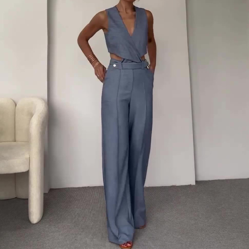 Aleyna: Luxuriöses Zweiteiler für eleganten Look