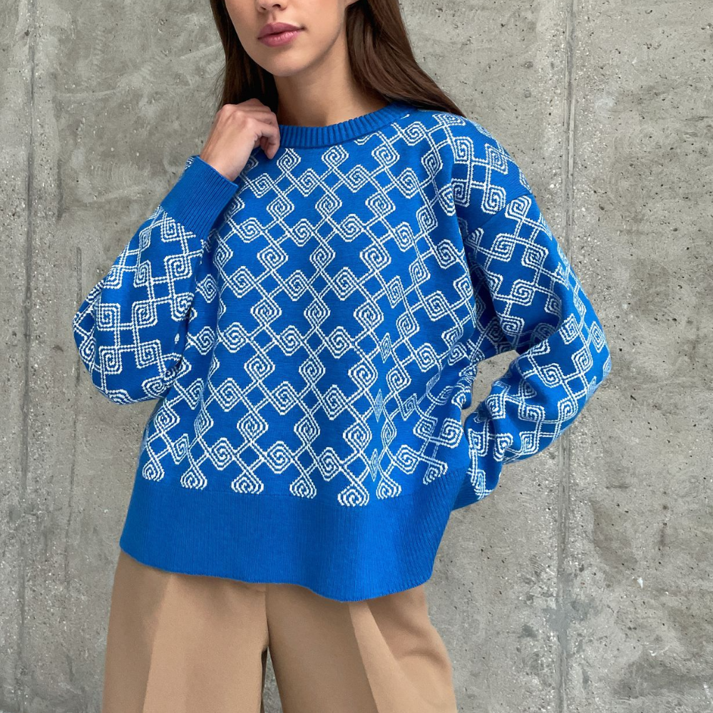Ameyalli - Luxus-Strickpullover für Damen mit höchstem Tragekomfort