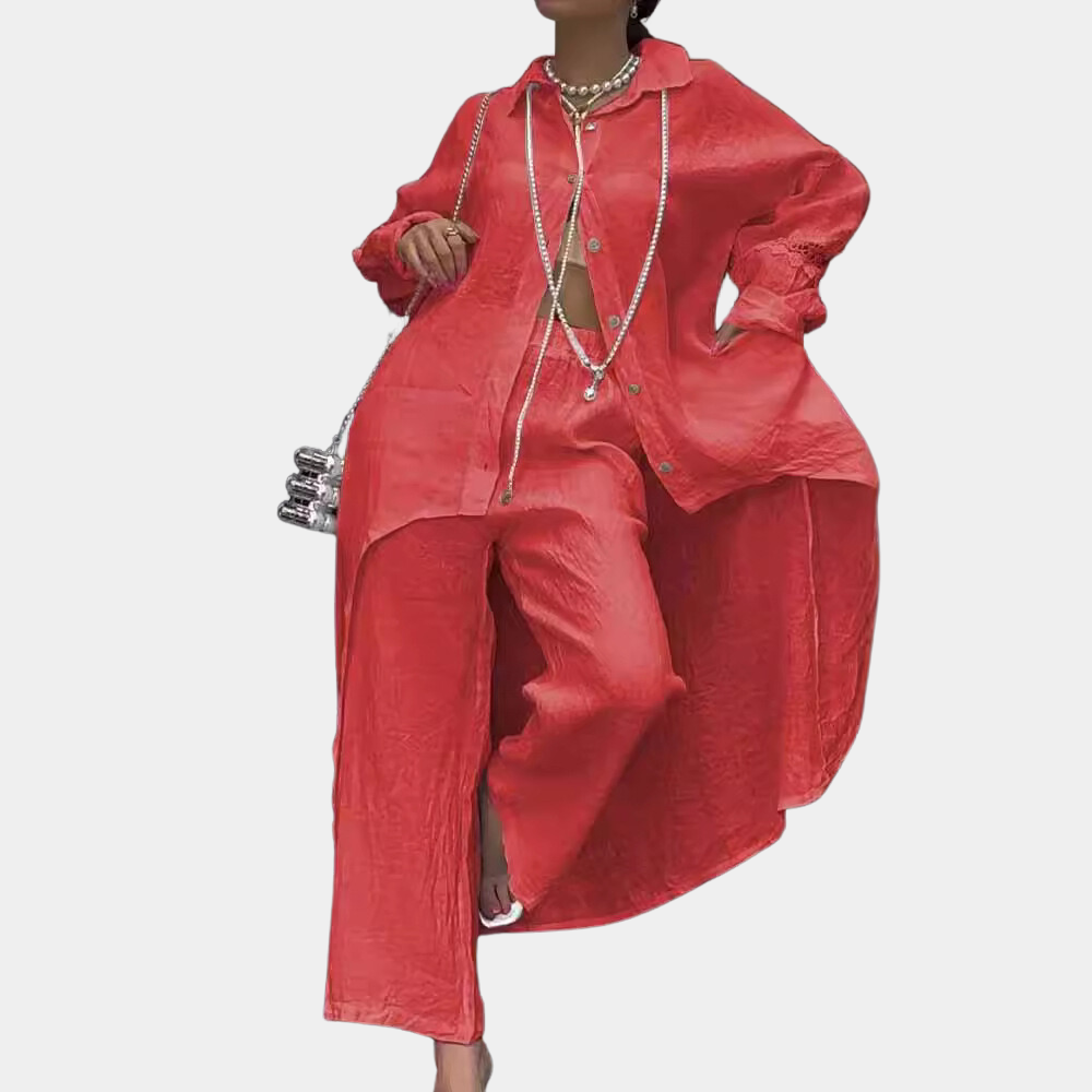 Elegantes Damen-Zweiteiler Set Zina - modern und stilvoll