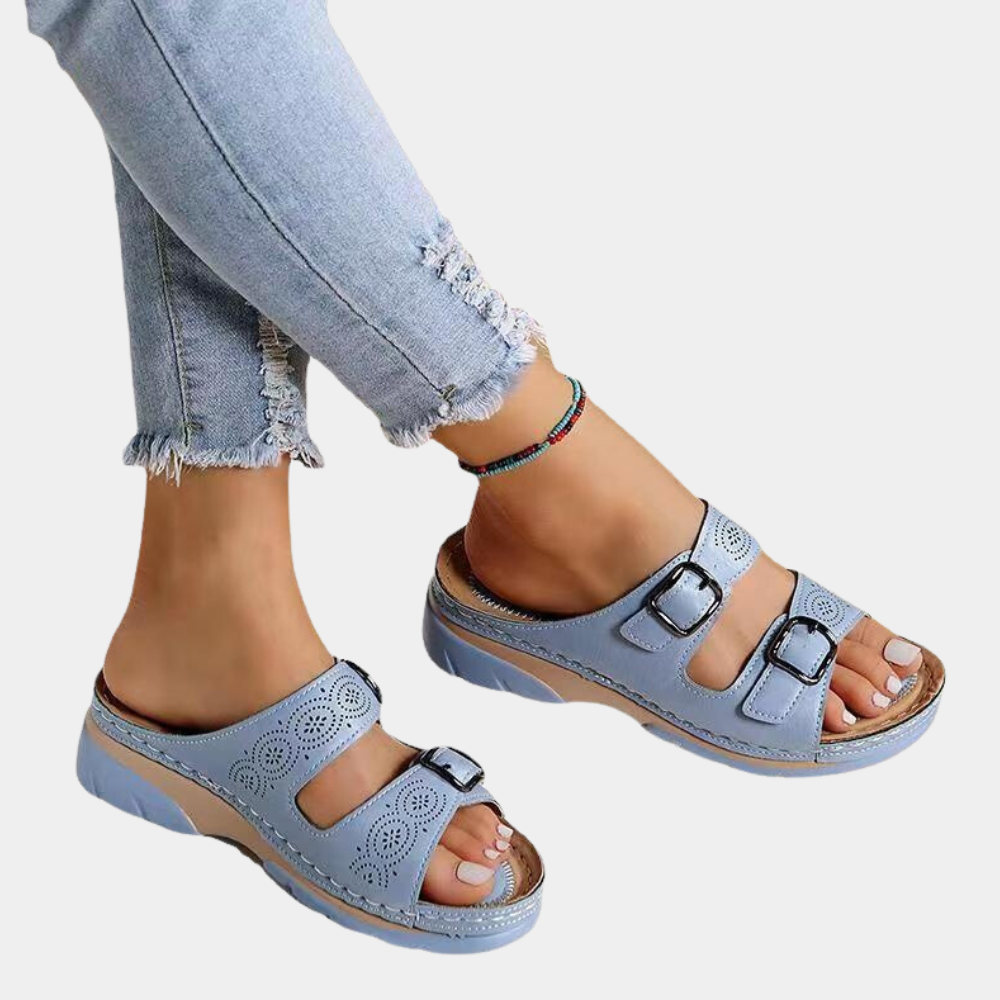 Schicke Joana Damen-Keilsandaletten für elegante Anlässe