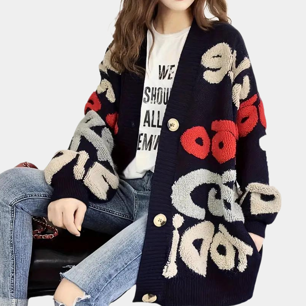 Damen-Strickjacke Isaline: Stilvoll für alle Jahreszeiten