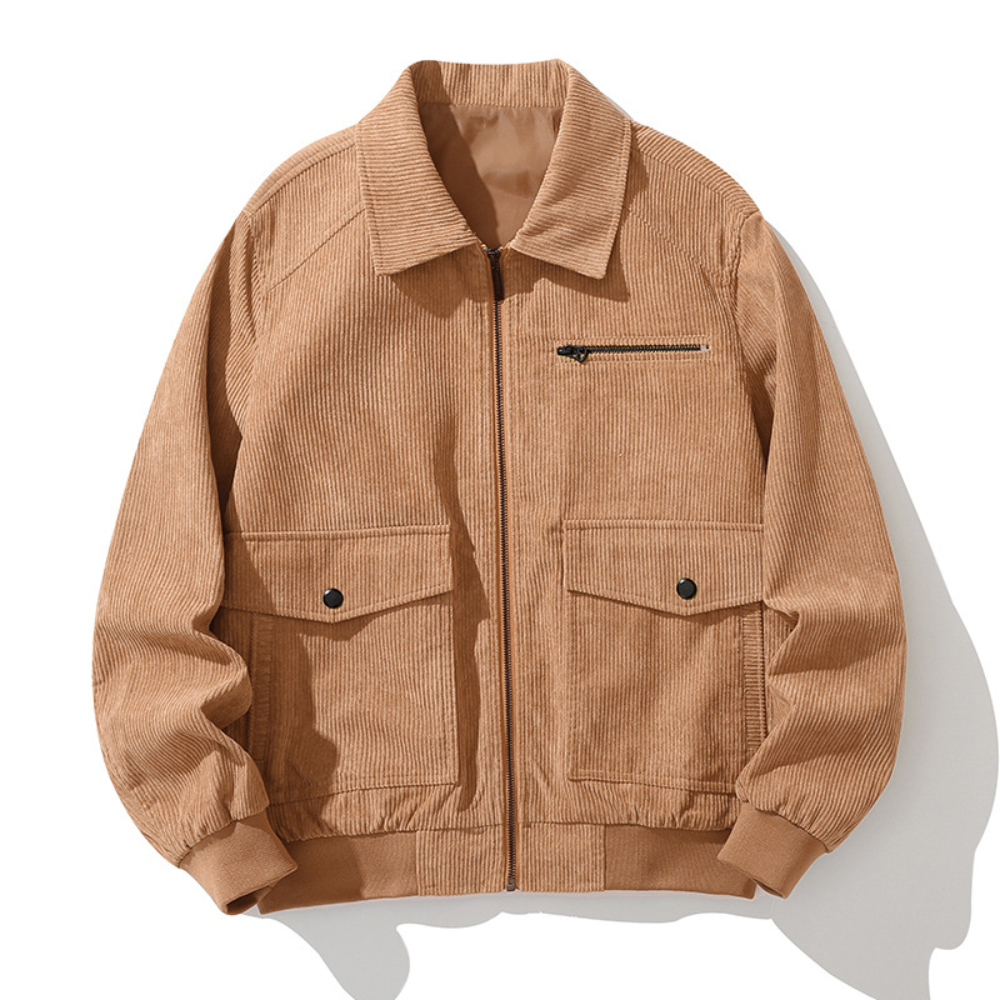 Männers Cordjacke: Stilvoll und kuschelig von Kristof