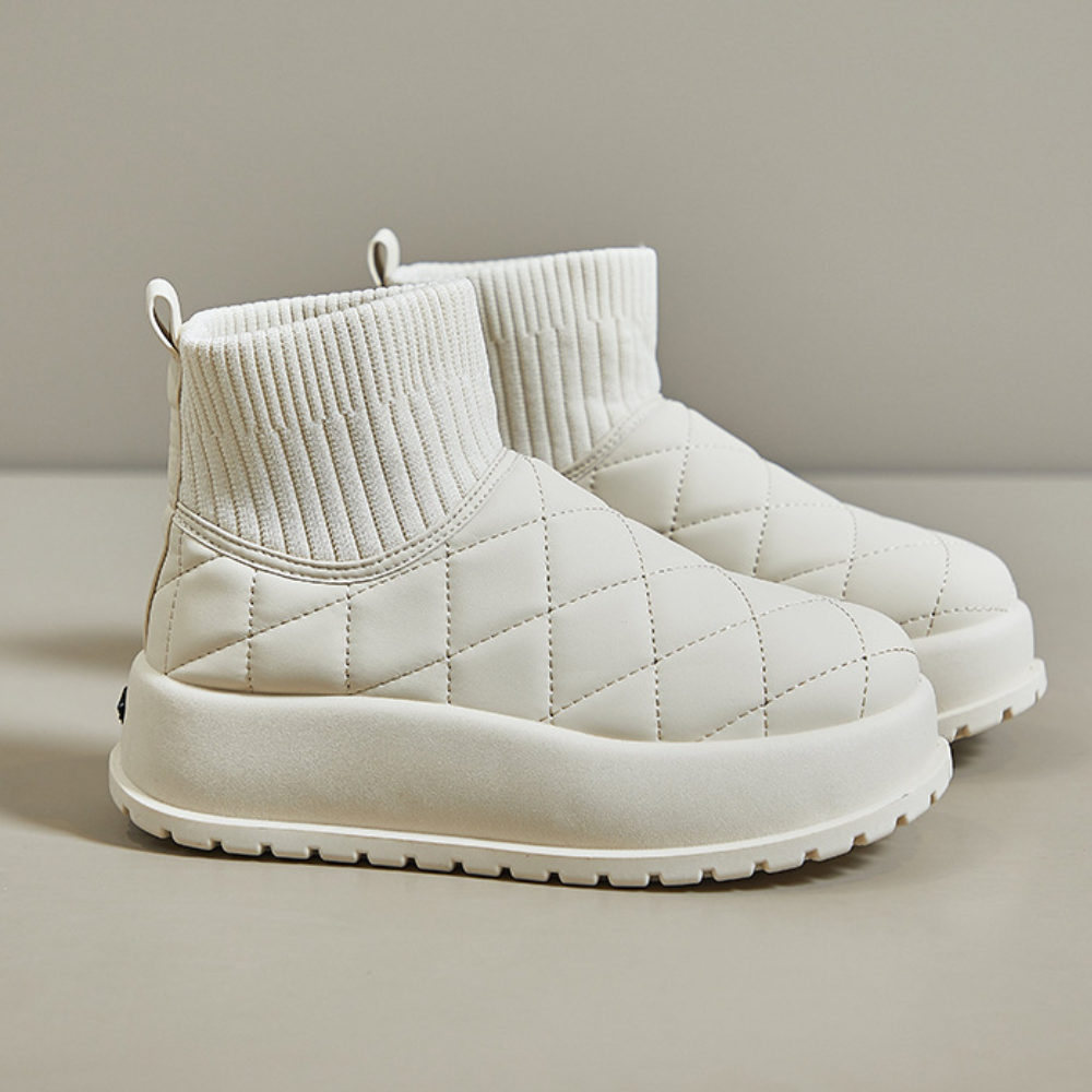 Celesse Damen-Schneeschuhe: Luxuriöses, gestepptes Design für höchsten Komfort