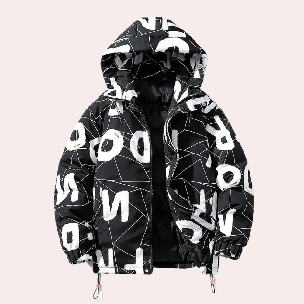 Edle Herrenjacke von Dareau mit praktischer Kapuze