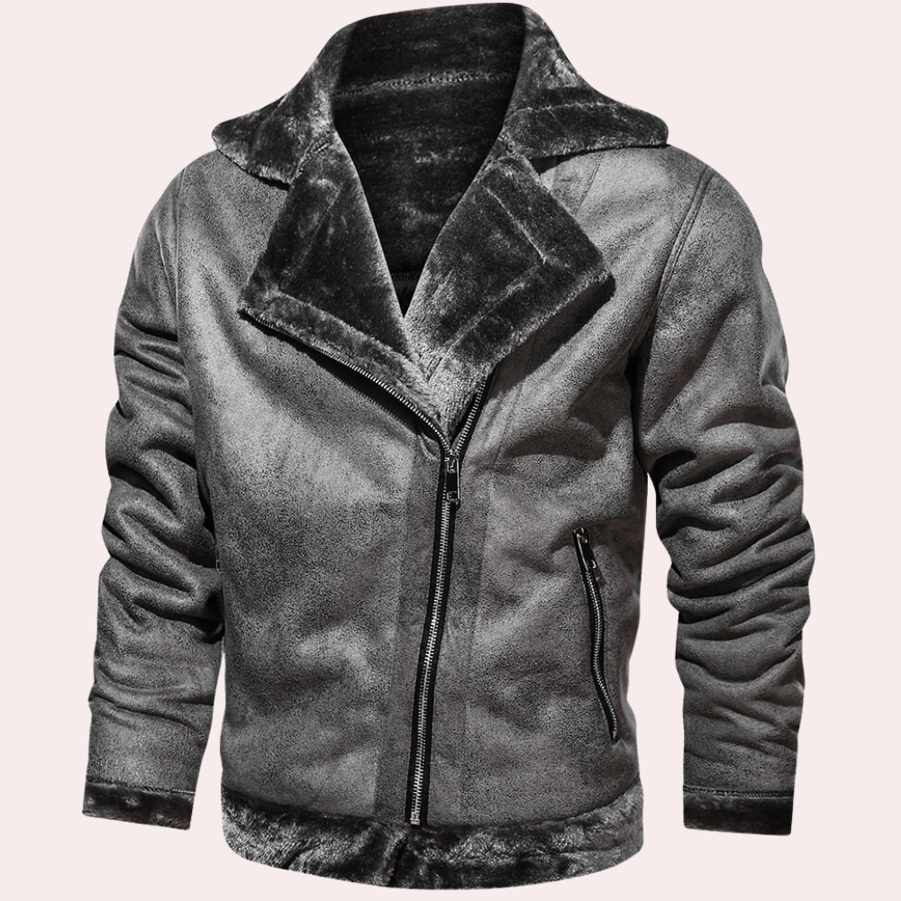 Klassische Herren Winterjacke von Drugi in stilvollem Design