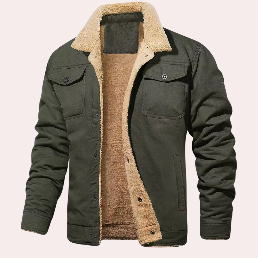 Krohn-e | Warme Winterjacke für Männer im Freien