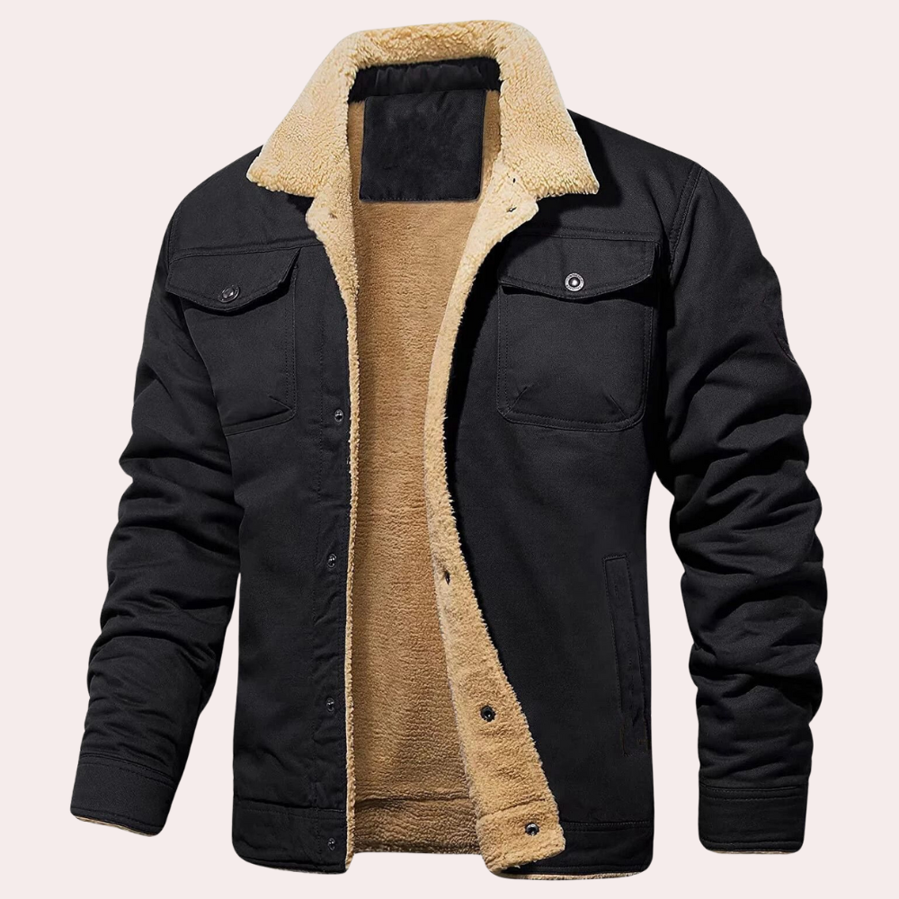 Krohn-e | Warme Winterjacke für Männer im Freien