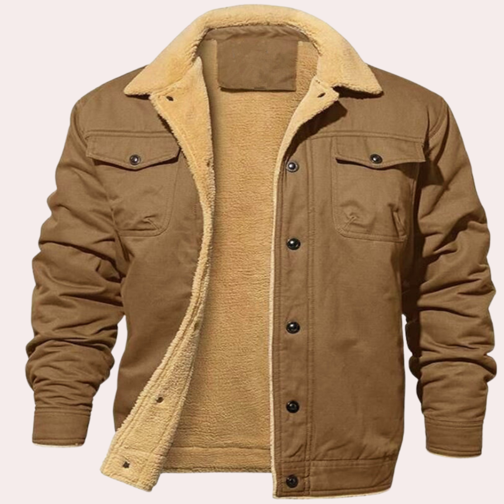 Krohn-e | Warme Winterjacke für Männer im Freien