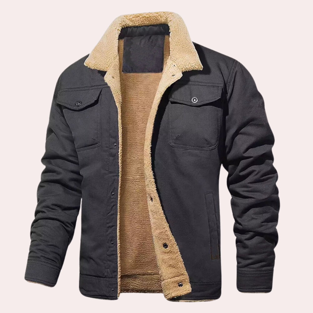 Krohn-e | Warme Winterjacke für Männer im Freien