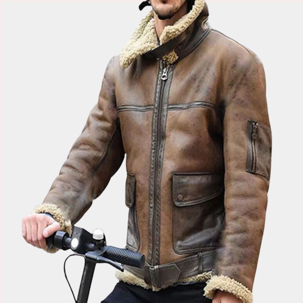 Moderne, bequeme Bikerjacke von Erno für Herren