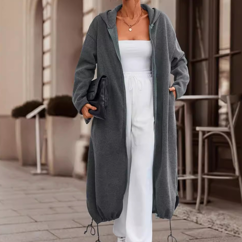 Krohn-e | Wintermantel mit Kapuze für Damen