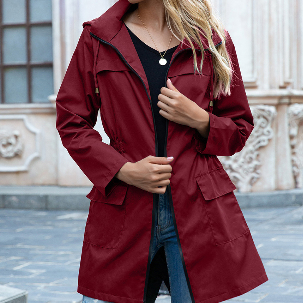 Damen-Trenchcoat Camila: Elegant, mit Reißverschluss