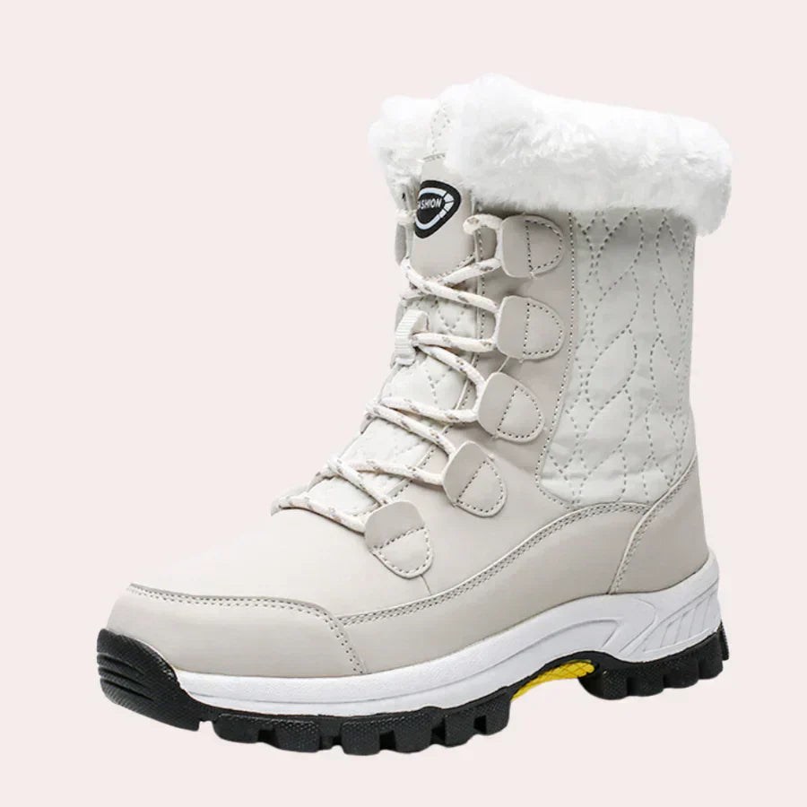 Krohn-e | mit Kunstfell gefütterte Schneestiefel für Frauen
