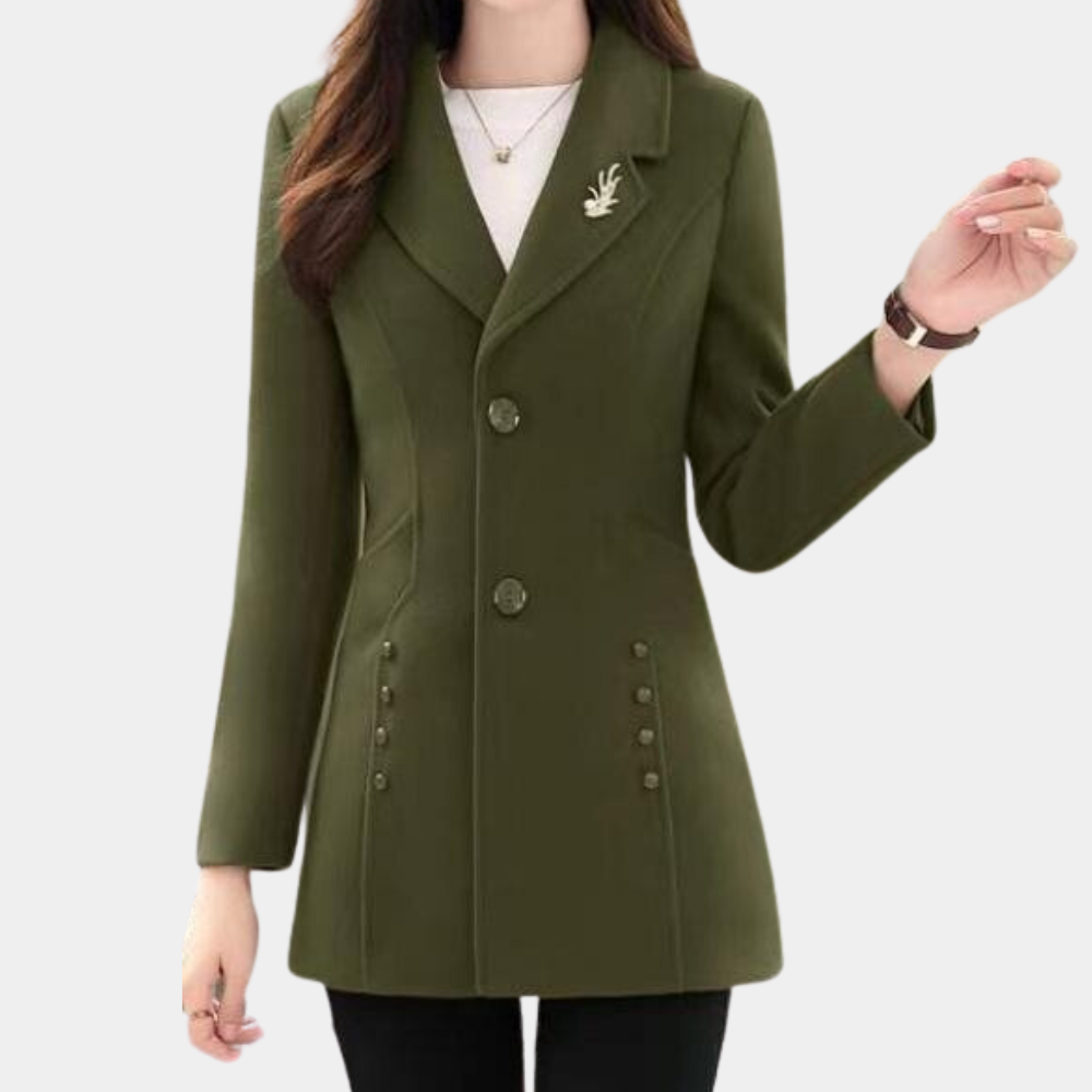 Krohn-e | Elegante Herbstmantel für Frauen