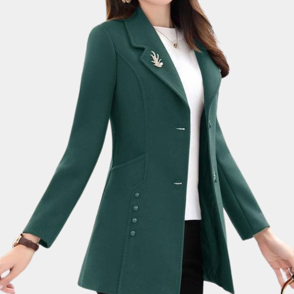 Krohn-e | Elegante Herbstmantel für Frauen