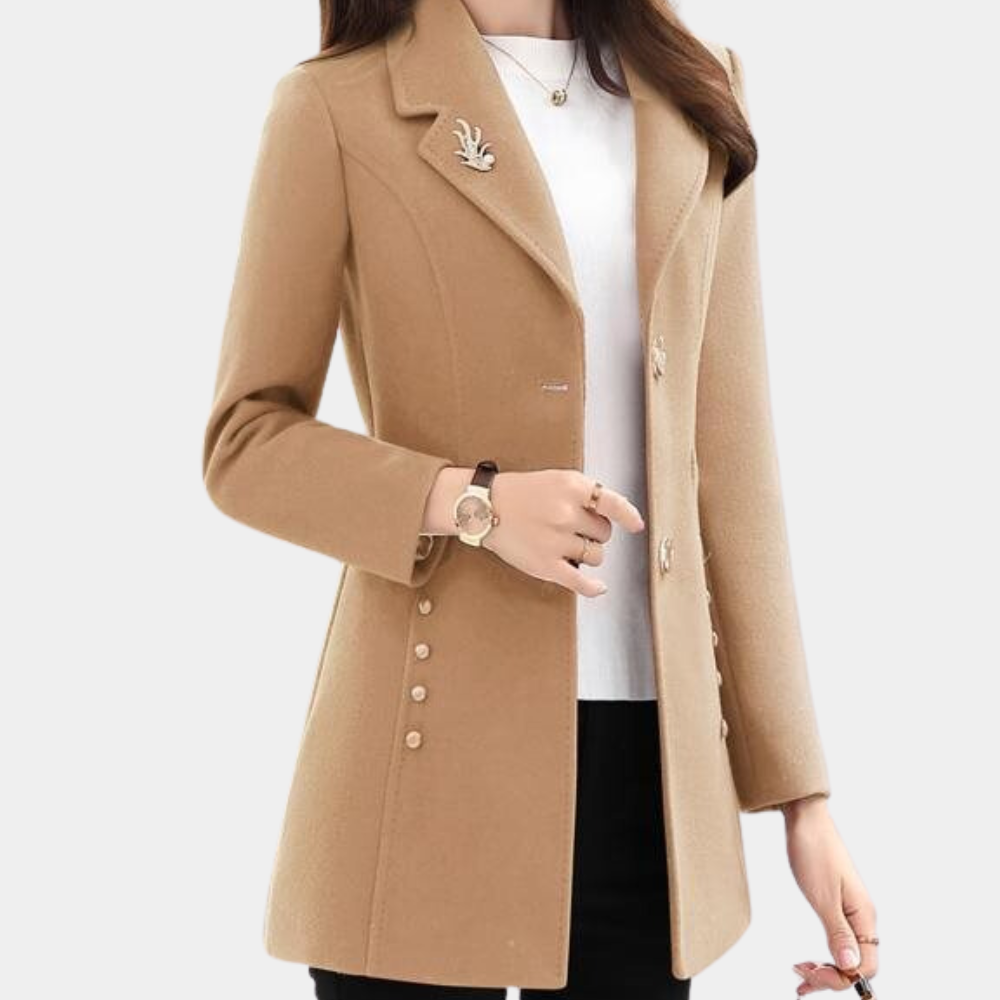 Krohn-e | Elegante Herbstmantel für Frauen
