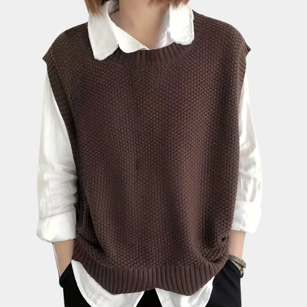 Krohn-e | Hüft Strickjacke für Damen