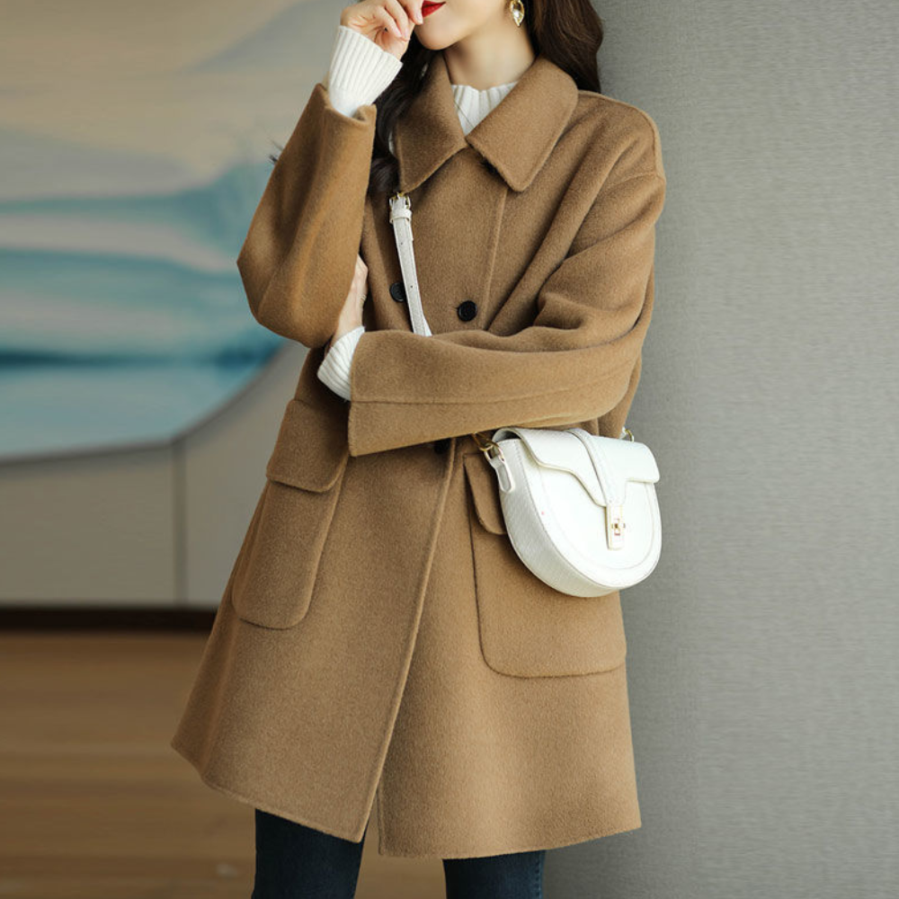 Krohn-e | Winterjacke mit Aufgesetzten Taschen für Damen - Herbst
