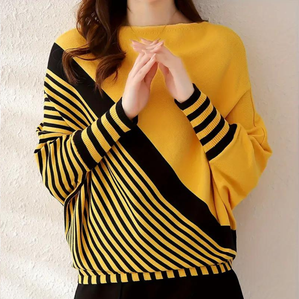 Elegantes Strickpullover von Oleda für stilvolle Anlässe