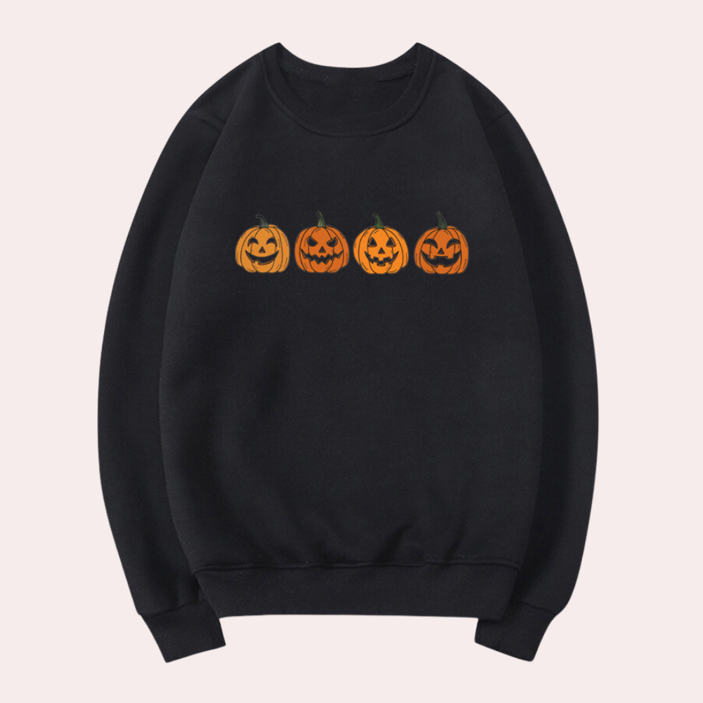 Elegantes Halloween-Sweatshirt für Frauen - Afra Kollektionen